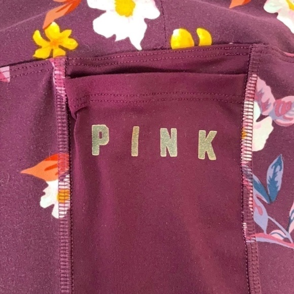 PINK | Women’s PINK by VICTORIA’S SECRET Floral Pattern Leggings Size Small - Picture 4 of 6
